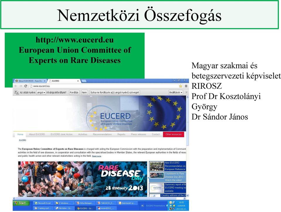 Diseases Magyar szakmai és betegszervezeti