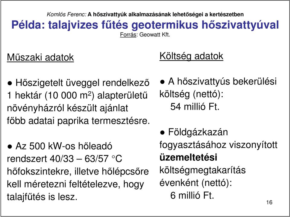 adatai paprika termesztésre.