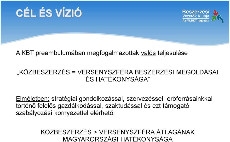 szervezéssel, erőforrásainkkal történő felelős gazdálkodással, szaktudással és ezt támogató