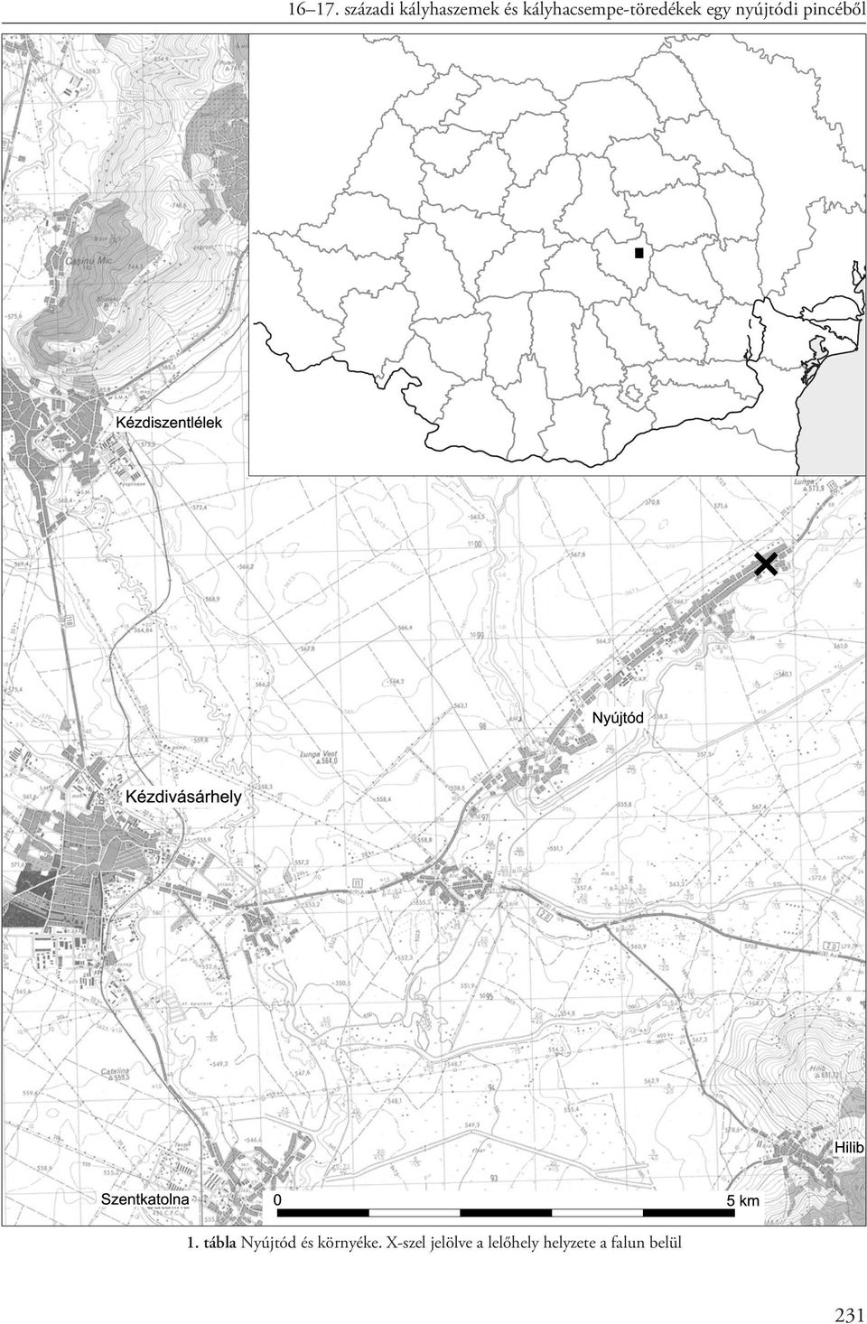 kályhacsempe-töredékek egy nyújtódi