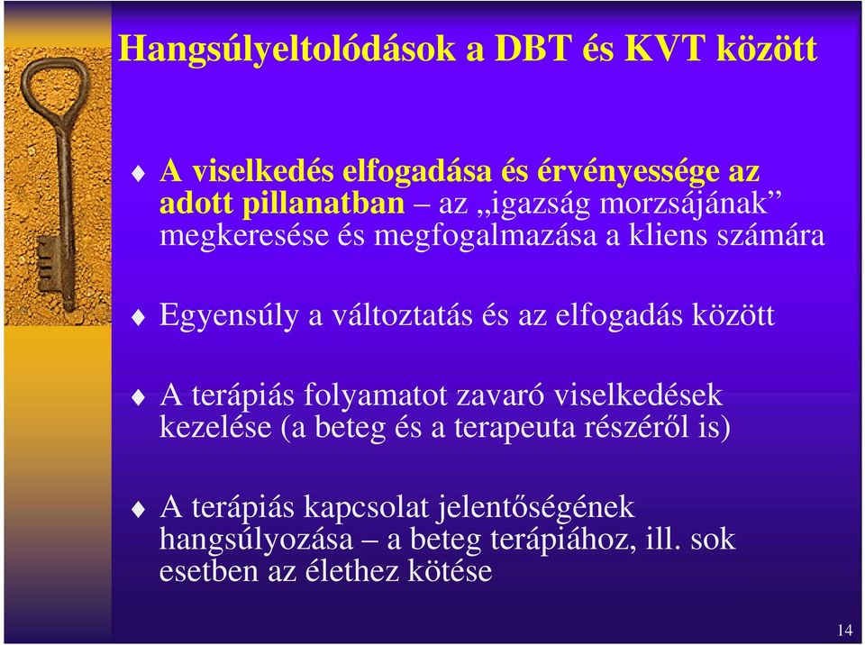 elfogadás között A terápiás folyamatot zavaró viselkedések kezelése (a beteg és a terapeuta részéről