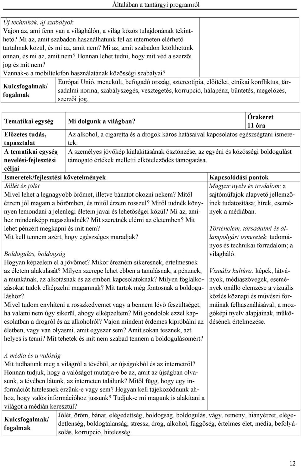 Honnan lehet tudni, hogy mit véd a szerzői jog és mit nem? Vannak-e a mobiltelefon használatának közösségi szabályai?