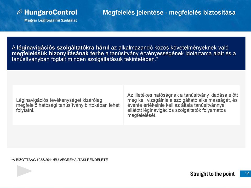 * Léginavigációs tevékenységet kizárólag megfelelő hatósági tanúsítvány birtokában lehet folytatni.