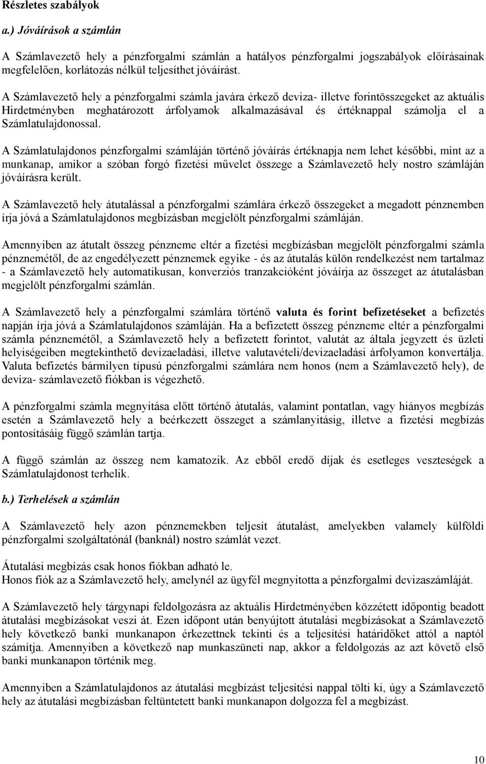 Számlatulajdonossal.