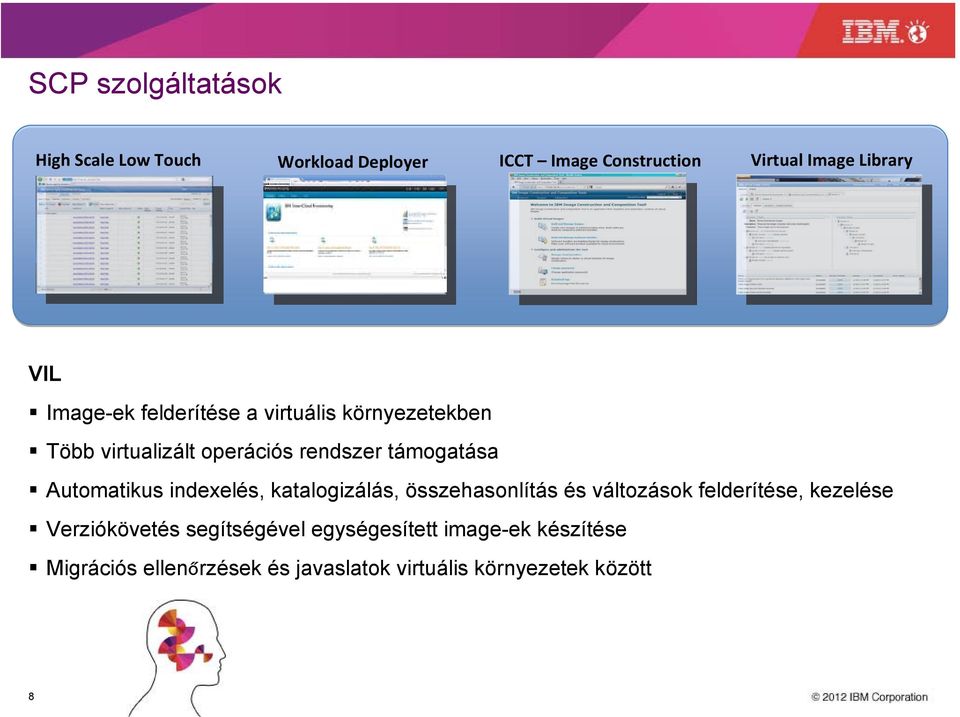 Automatikus indexelés, katalogizálás, összehasonlítás és változások felderítése, kezelése Verziókövetés