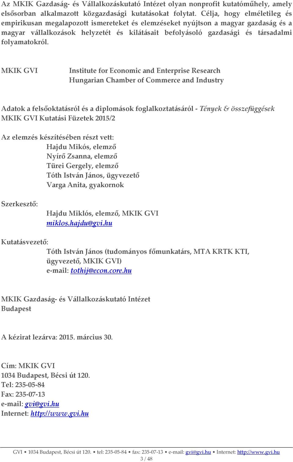 folyamatokról.