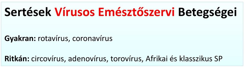 coronavírus Ritkán: circovírus,