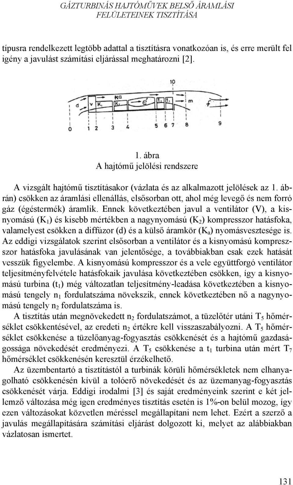 ábrán) csökken az áramlási ellenállás, elsősorban ott, ahol még levegő és nem forró gáz (égéstermék) áramlik.