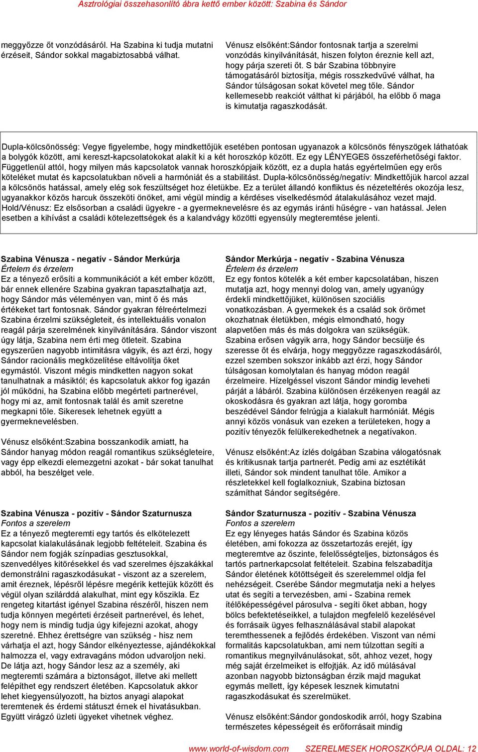S bár Szabina többnyire támogatásáról biztosítja, mégis rosszkedvűvé válhat, ha Sándor túlságosan sokat követel meg tőle.