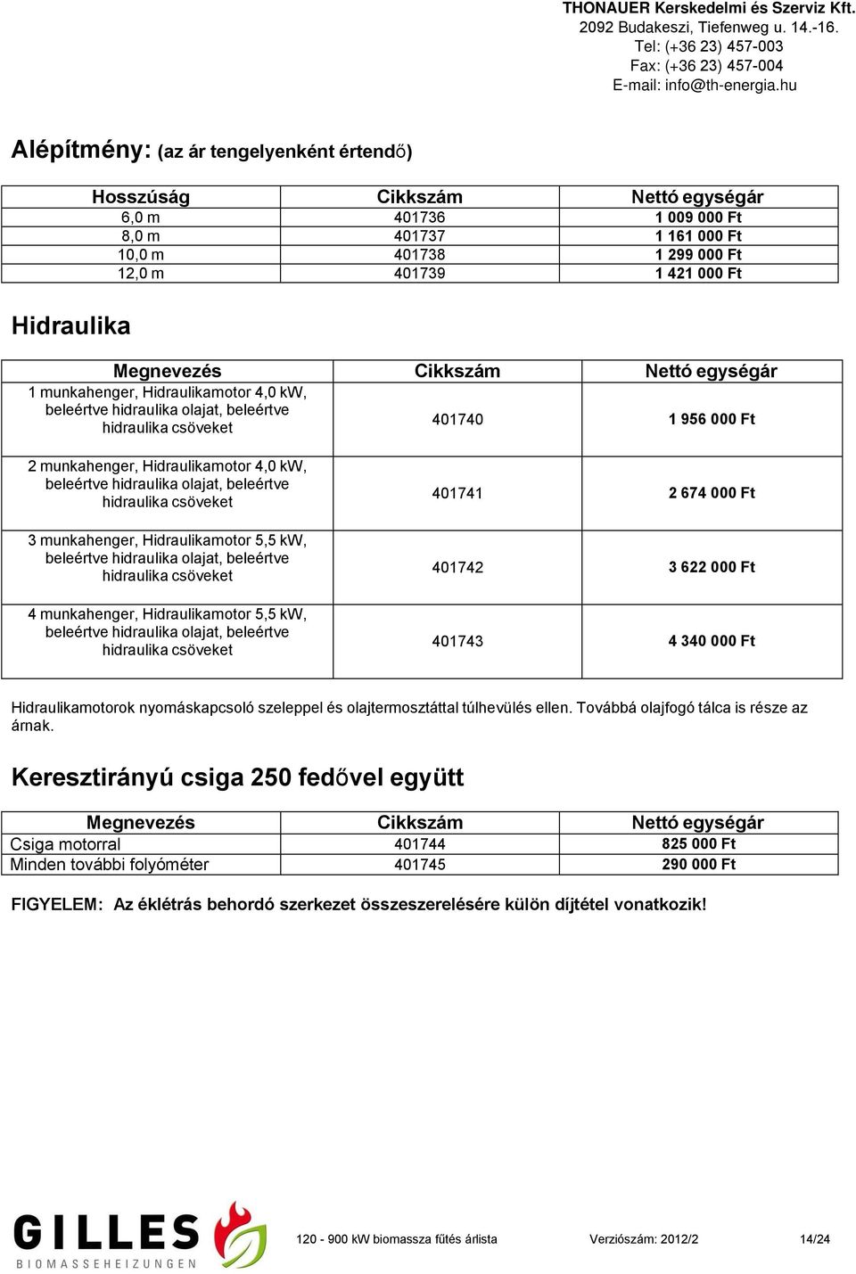 beleértve hidraulika olajat, beleértve hidraulika csöveket 3 munkahenger, Hidraulikamotor 5,5 kw, beleértve hidraulika olajat, beleértve hidraulika csöveket 4 munkahenger, Hidraulikamotor 5,5 kw,