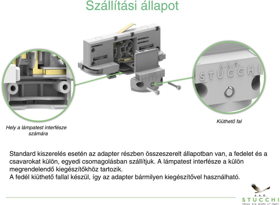 egyedi csomagolásban szállítjuk.