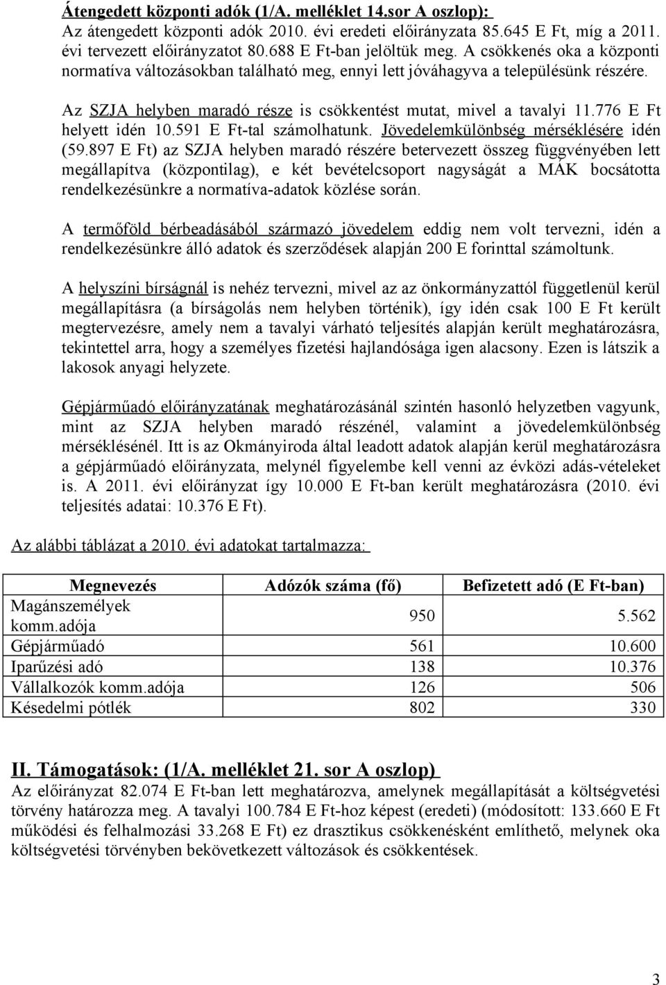776 E Ft helyett idén 10.591 E Ft-tal számolhatunk. Jövedelemkülönbség mérséklésére idén (59.