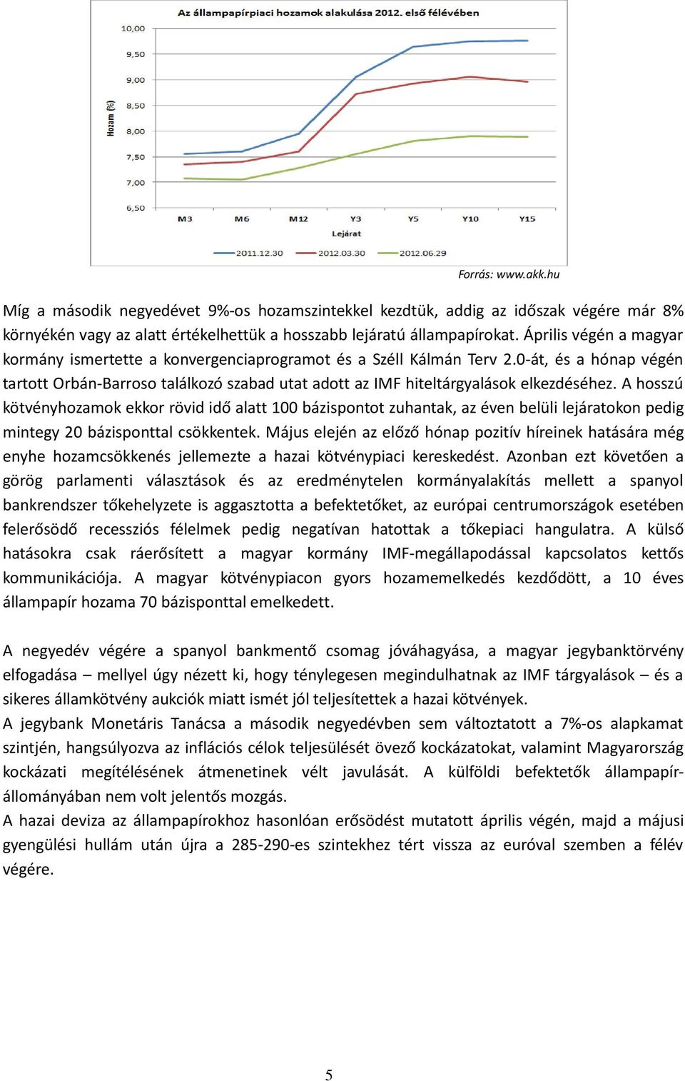 0-át, és a hónap végén tartott Orbán-Barroso találkozó szabad utat adott az IMF hiteltárgyalások elkezdéséhez.