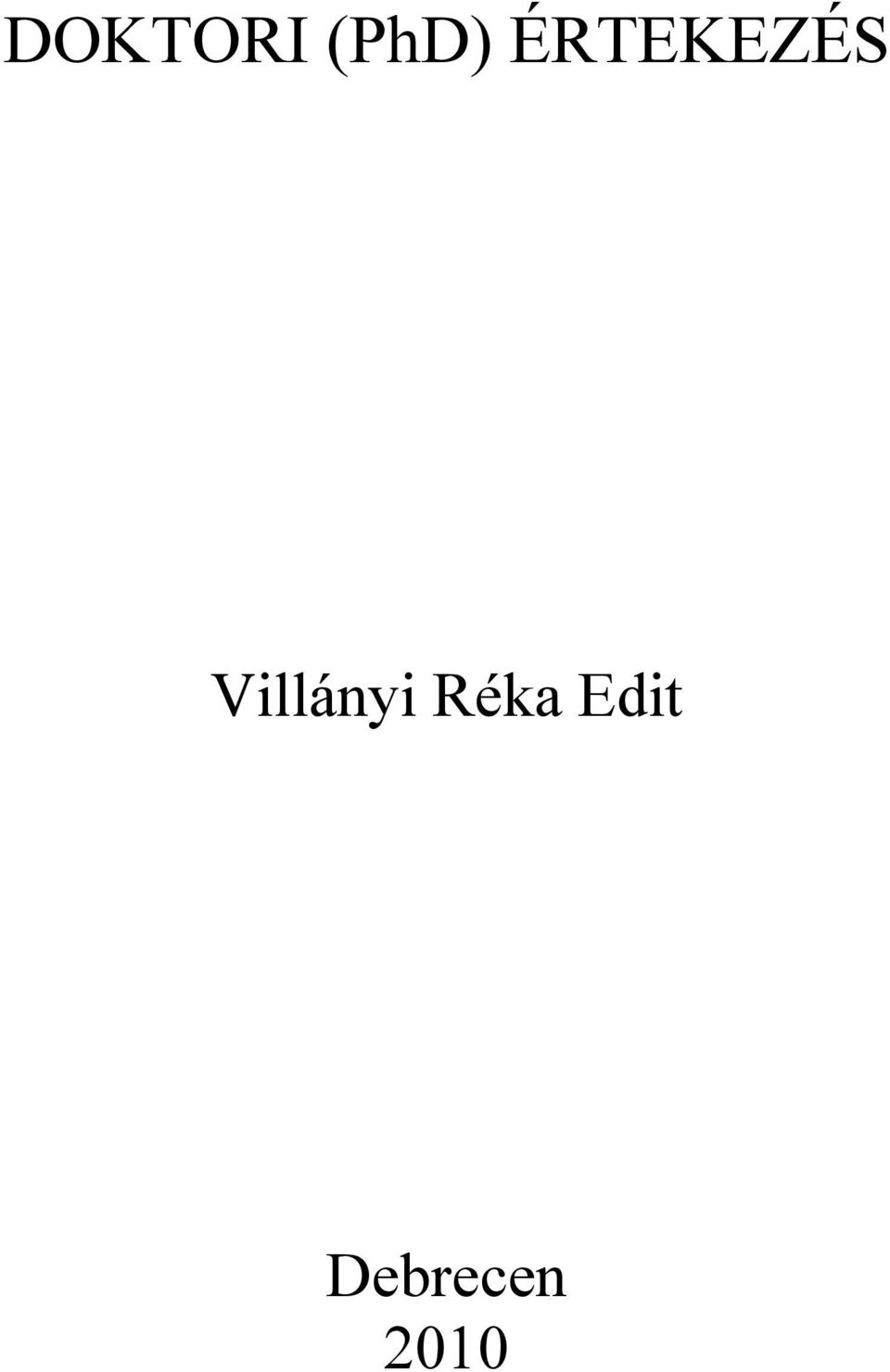 Villányi Réka