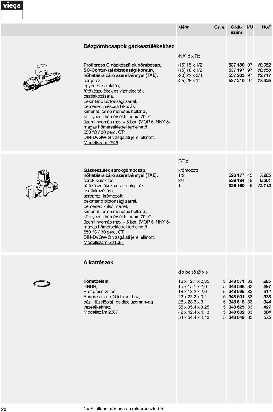 biztonsági zárral, bemenet: préscsatlakozás, kimenet: belső menetes hollani, üzemi nyomás max.