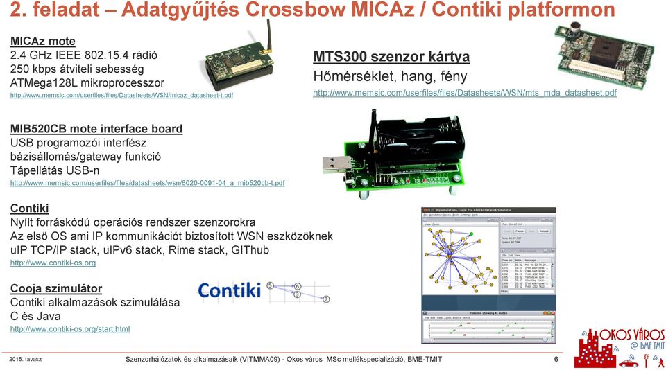 pdf MIB520CB mote interface board USB programozói interfész bázisállomás/gateway funkció Tápellátás USB-n http://www.memsic.com/userfiles/files/datasheets/wsn/6020-0091-04_a_mib520cb-t.