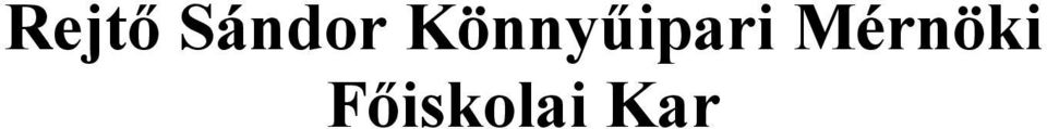 Könnyűipari