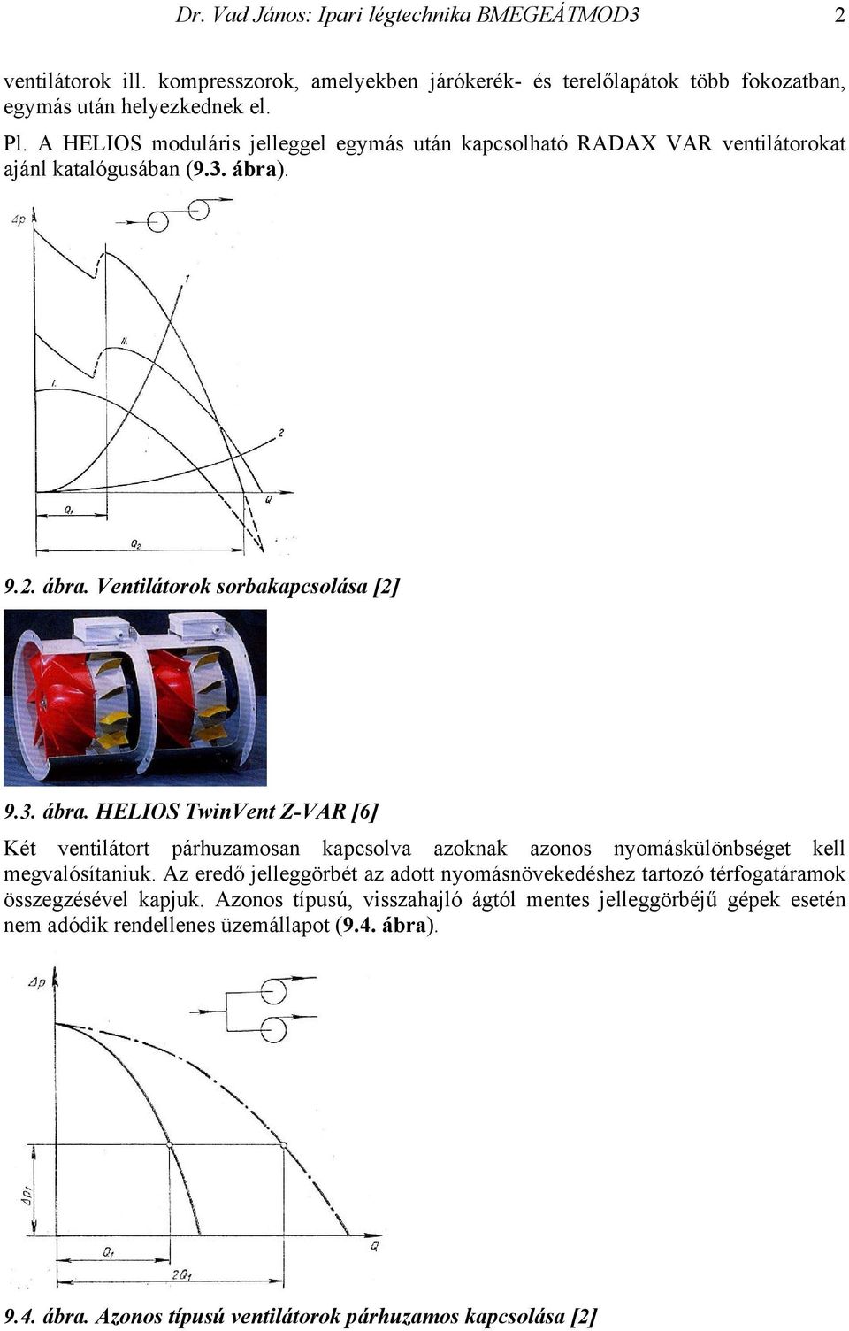 9. VENTILÁTOROK ÜZEMELTETÉSE 2. - PDF Ingyenes letöltés