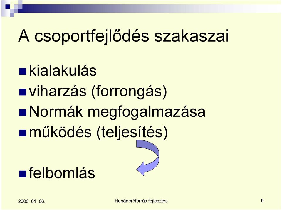 Normák megfogalmazása működés