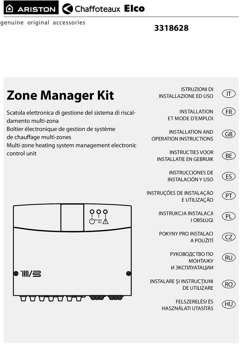 MGm II. Zone Manager Kit Scatola elettronica di gestione del sistema di  riscaldamento - PDF Free Download