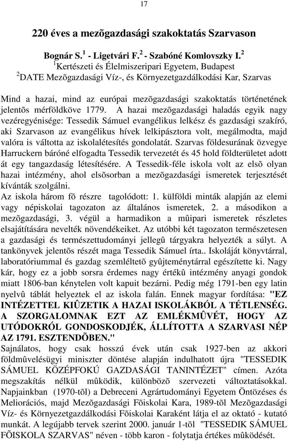 mérföldköve 1779.