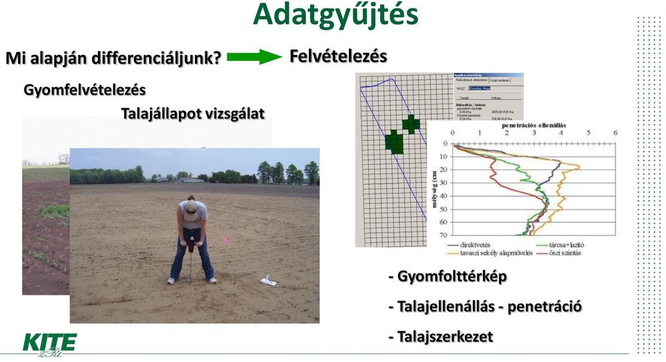 Gyomfelvételezés Talajállapot vizsgálat