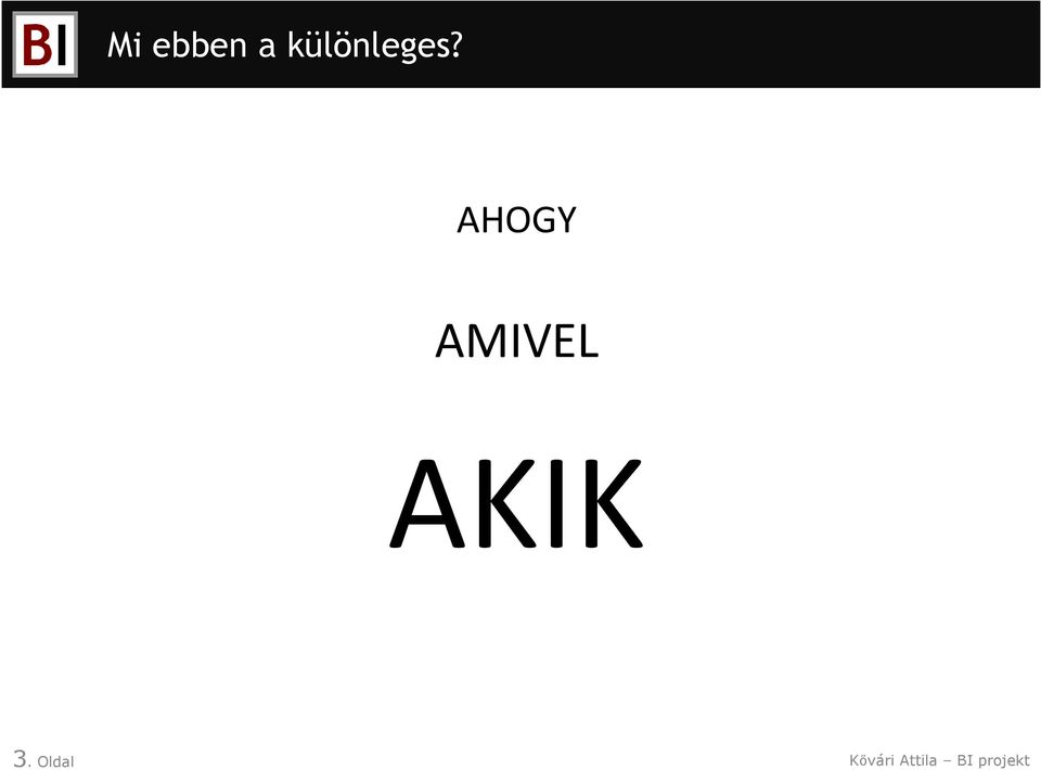 AHOGY AMIVEL AKIK