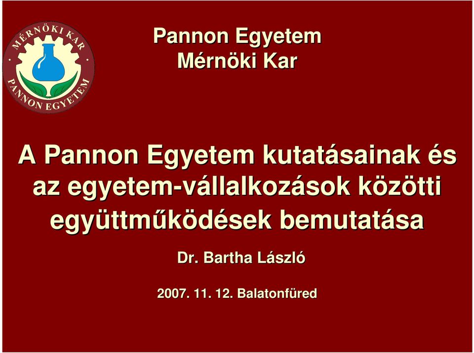 egyetem-vállalkoz llalkozások közötti k