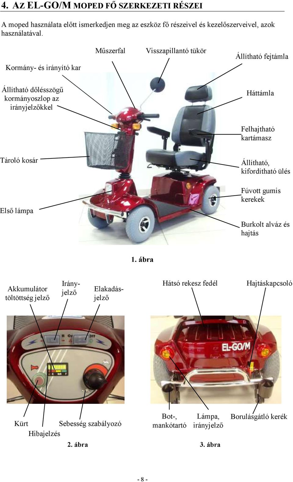 HASZNÁLATI ÚTMUTATÓ EL-GO/M ELEKTROMOS MEGHAJTÁSÚ MOPED - PDF Free Download