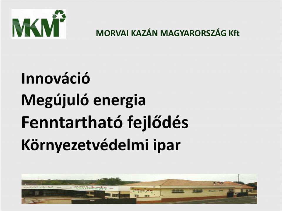 Innováció Megújuló