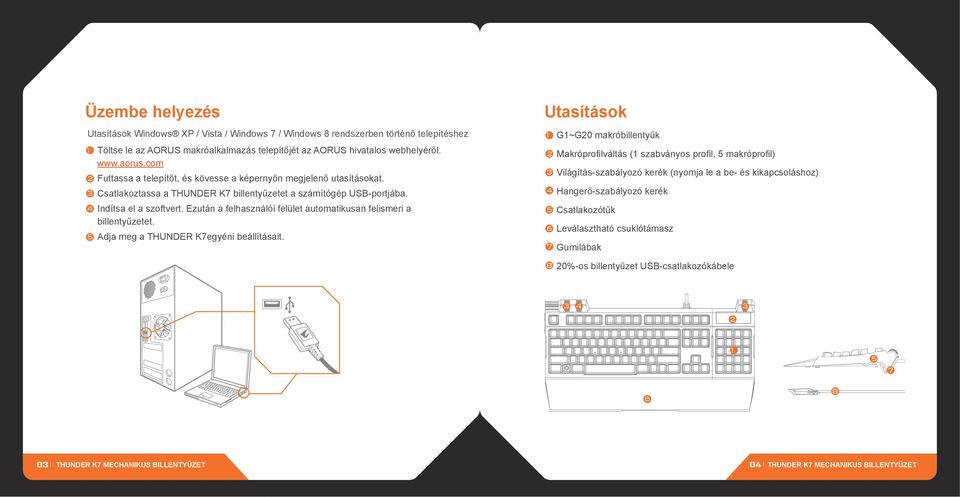 Operate your keyboard only within the specified temperature range of 0 C (32 F) to 40 C (104 F).