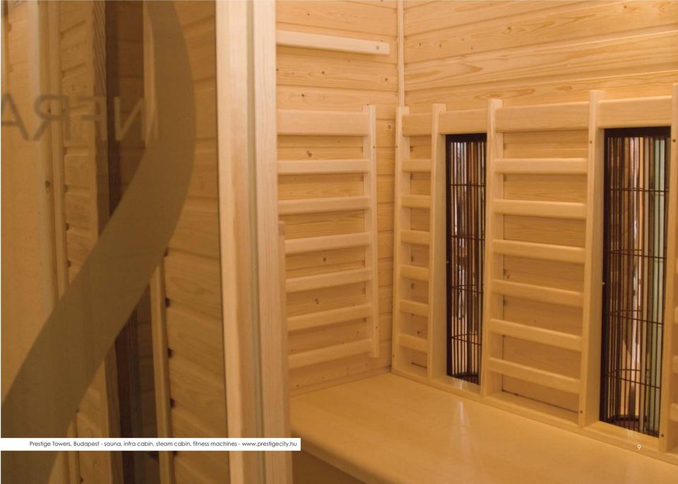 steam cabin, fitness