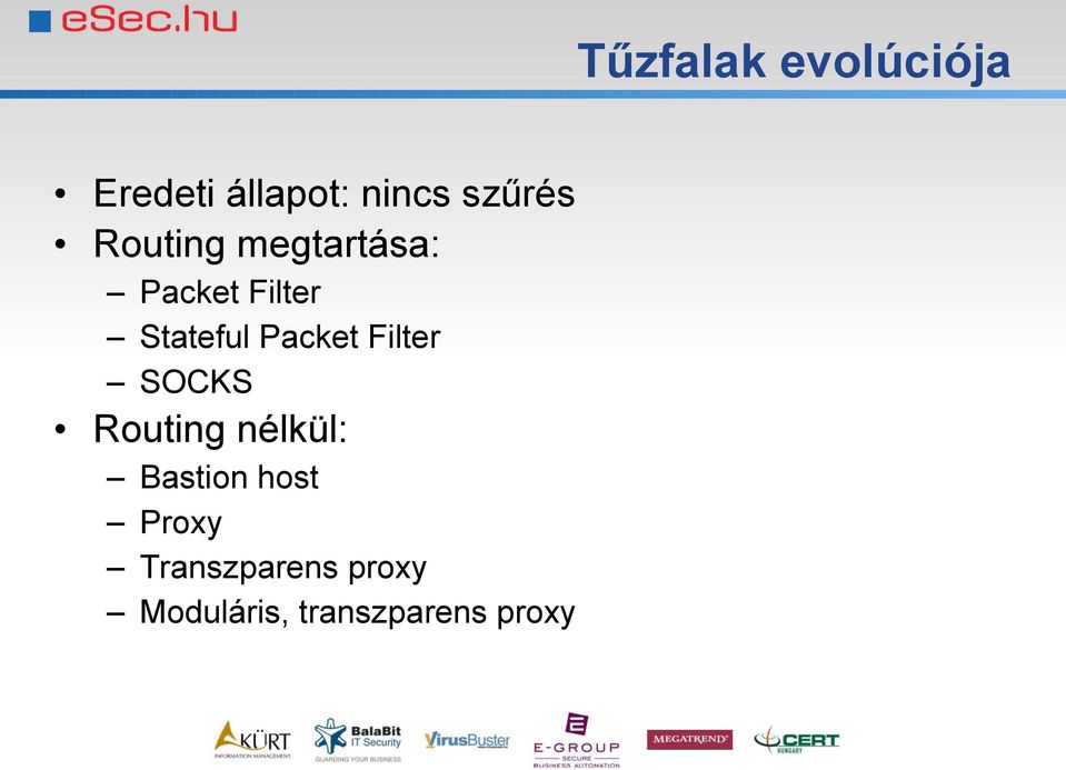 SOCKS Routing nélkül: Bastion host Proxy