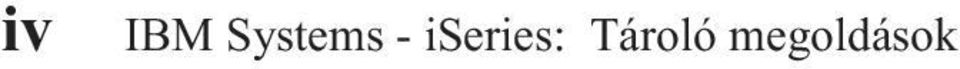 iseries: