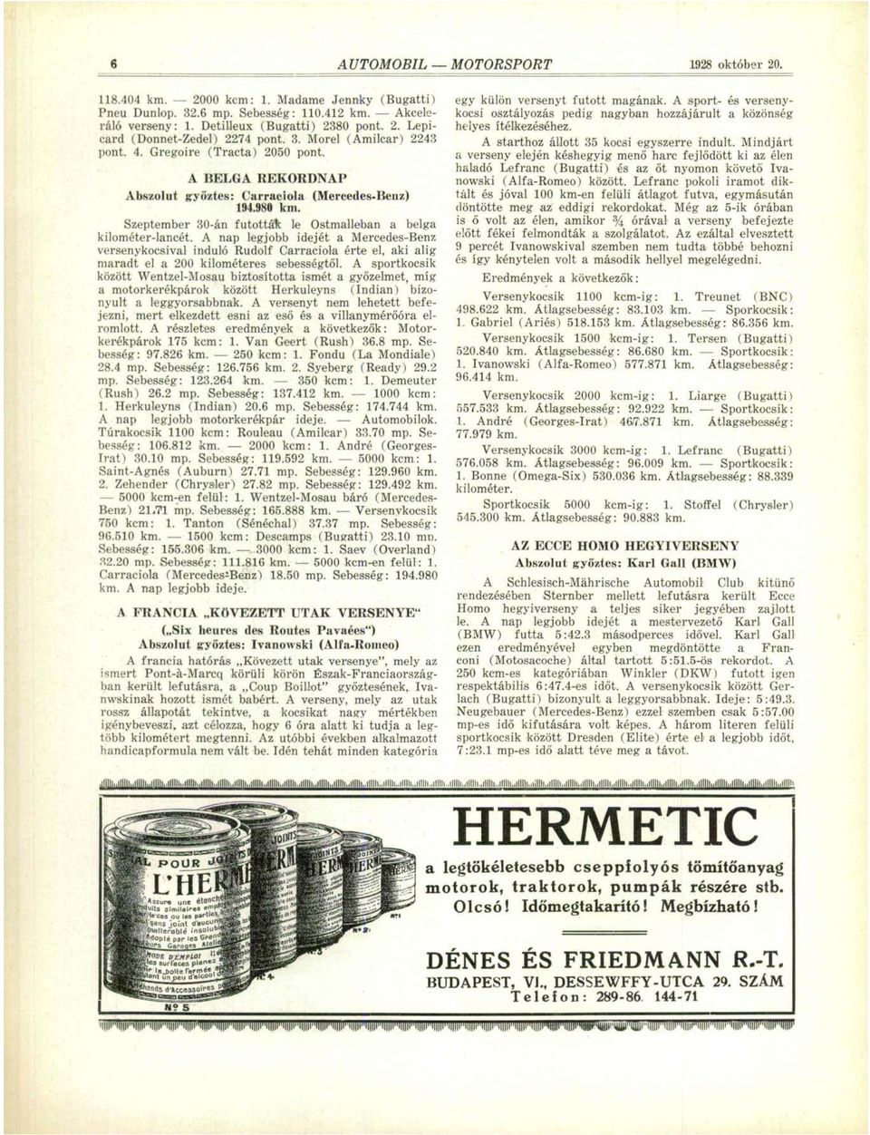 Szeptember 30-án futották le Ostmalleban a belga kilométer-láncét.