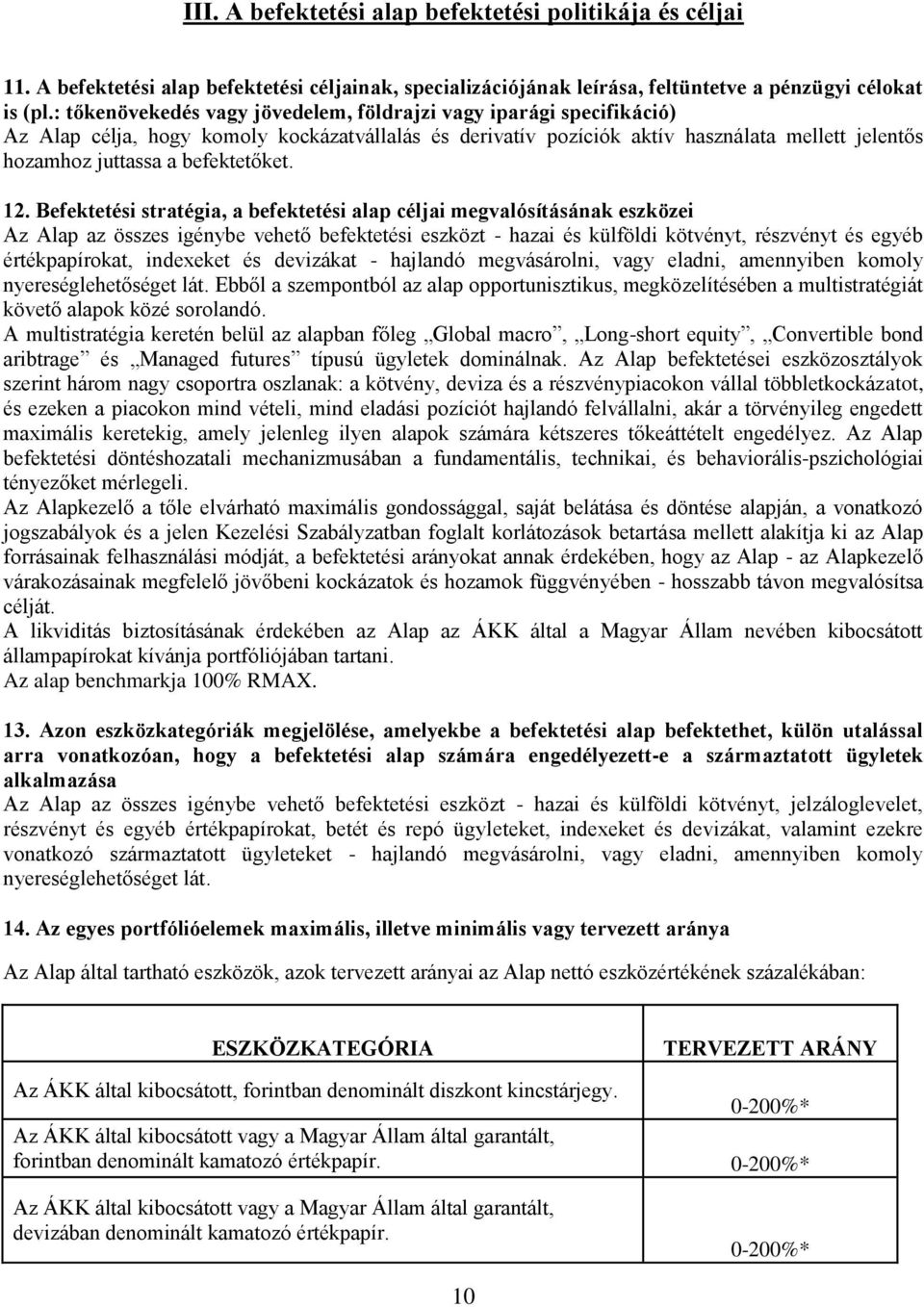 befektetőket. 12.