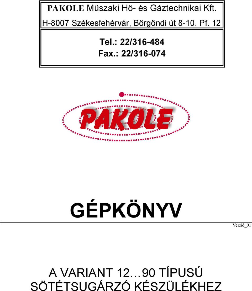 12 Tel.: 22/316-484 Fax.