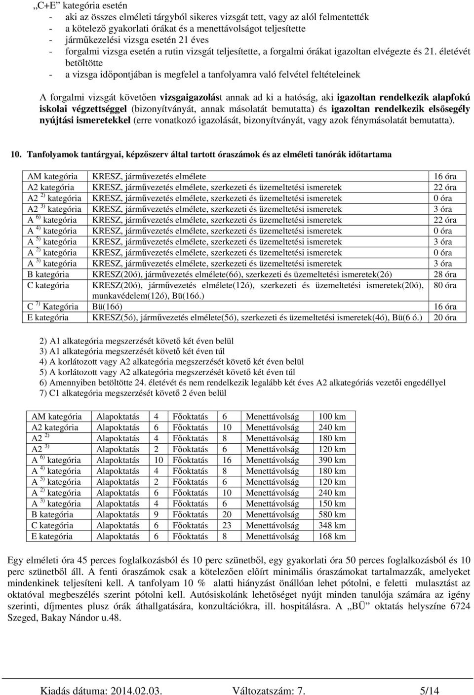 életévét betöltötte - a vizsga időpontjában is megfelel a tanfolyamra való felvétel feltételeinek A forgalmi vizsgát követően vizsgaigazolást annak ad ki a hatóság, aki igazoltan rendelkezik alapfokú