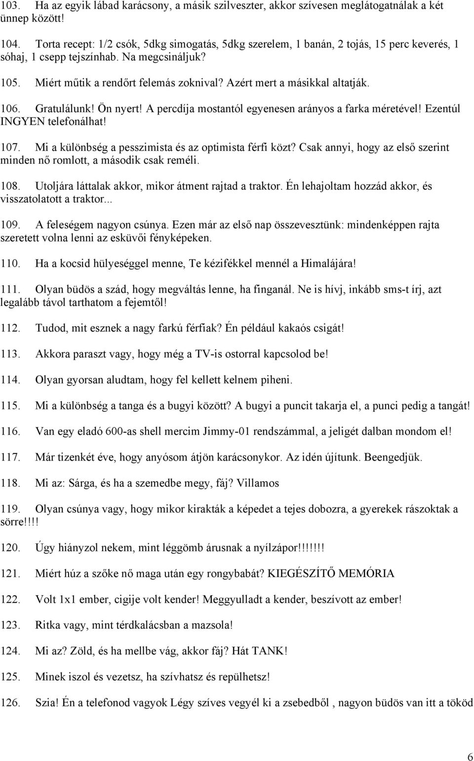SMS adatbázis II. Vicces, pimasz és malac SMS-ek - - PDF Ingyenes letöltés