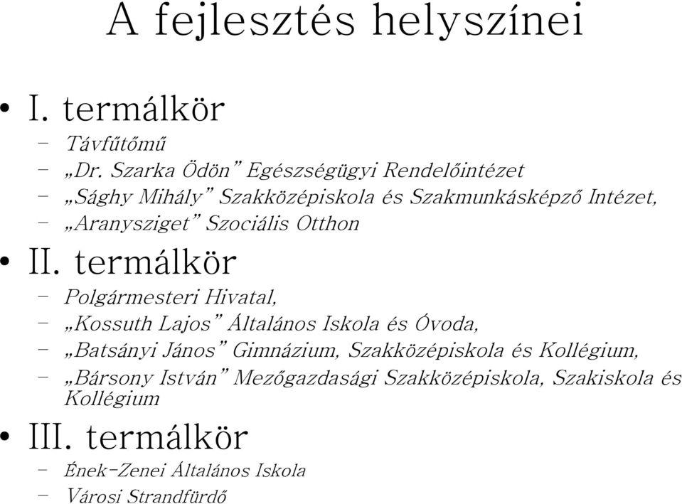 Szociális Otthon II.