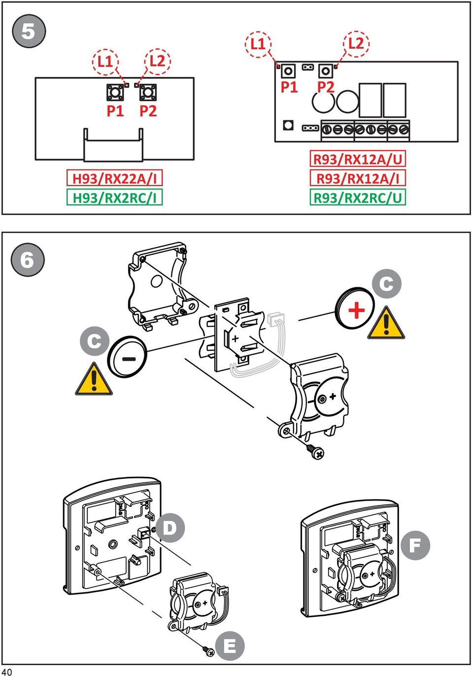 R93/RX12A/U R93/RX12A/I