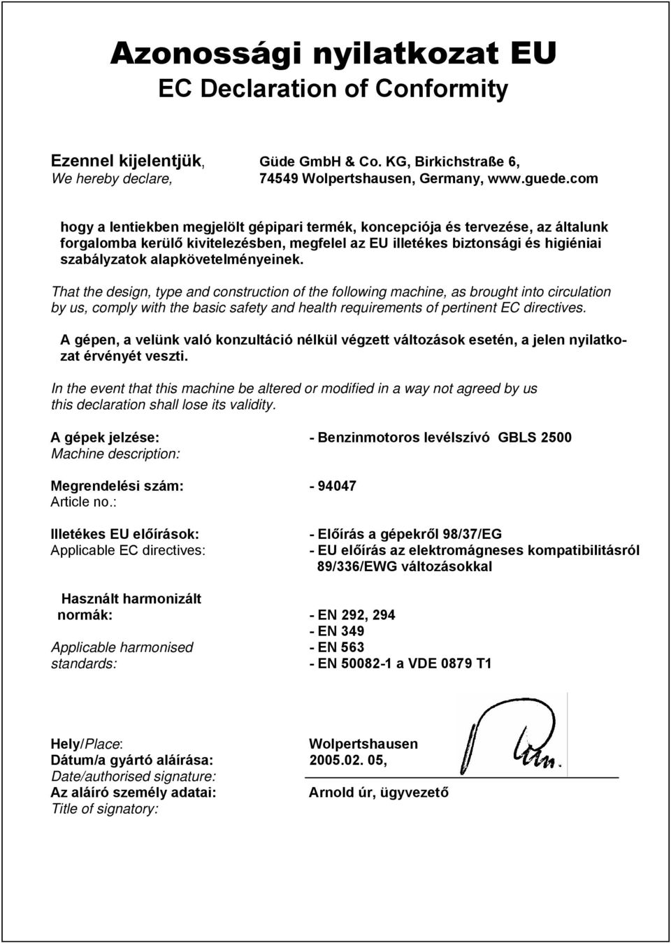 alapkövetelményeinek.