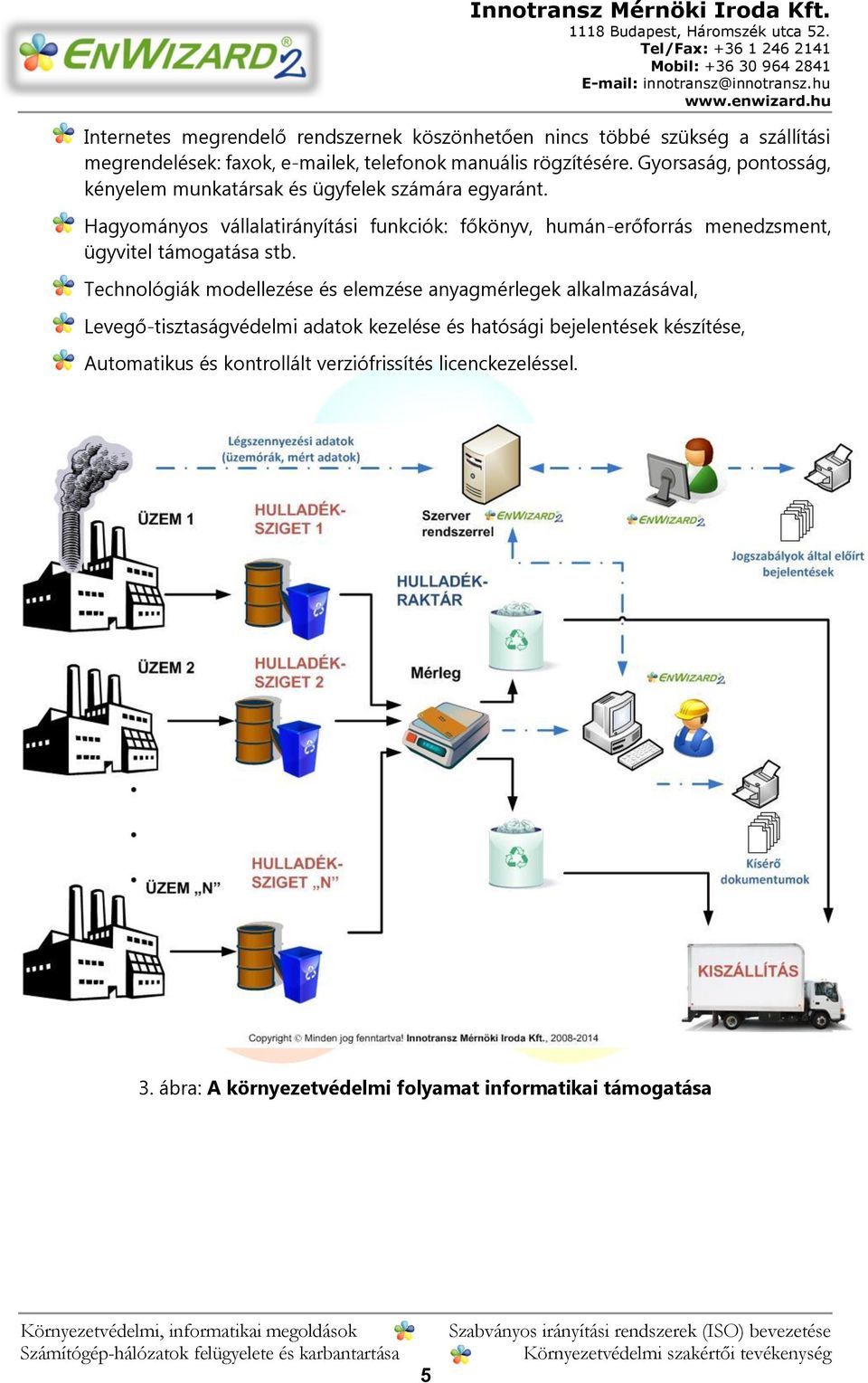 Hagyományos vállalatirányítási funkciók: főkönyv, humán-erőforrás menedzsment, ügyvitel támogatása stb.