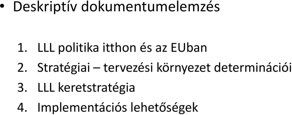 Stratégiai tervezési környezet