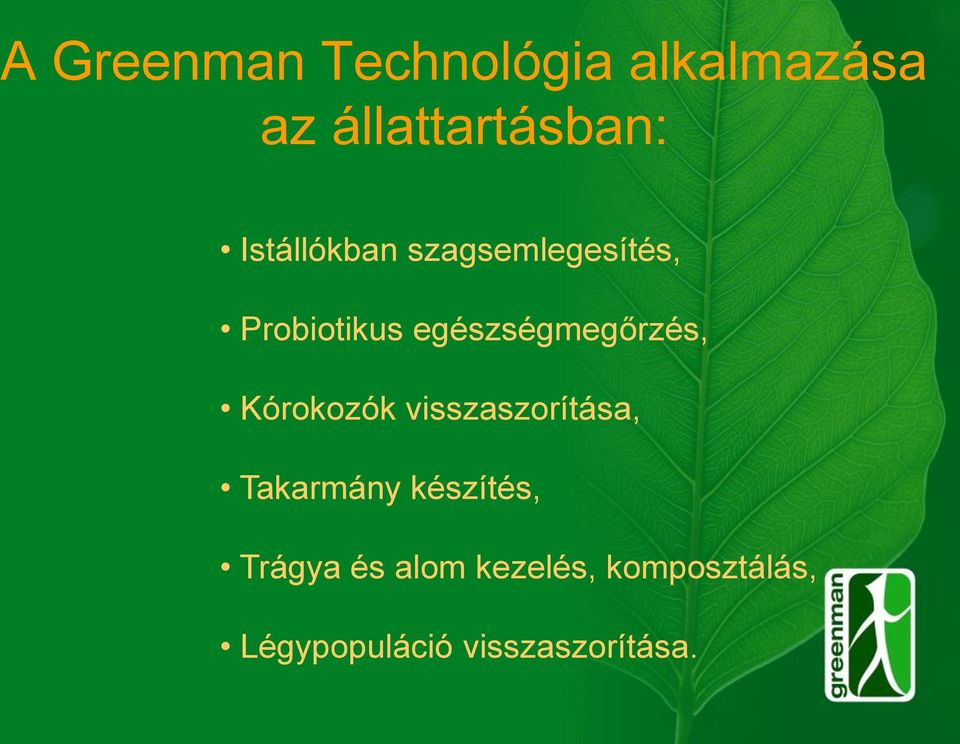 egészségmegőrzés, Kórokozók visszaszorítása, Takarmány