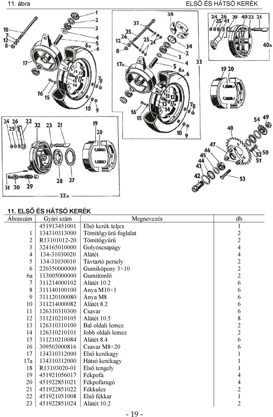 BABETTA 134 alkatrész-katalógus - PDF Ingyenes letöltés