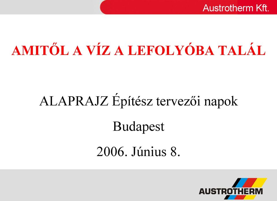 ALAPRAJZ Építész