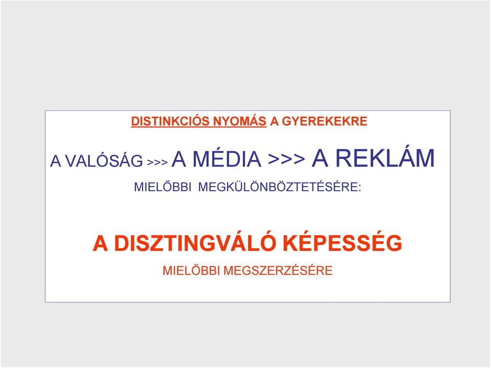 MÉDIA HATÁSA A GYEREKEKRE A GYEREKEK HATÁSA A MÉDIÁRA. István  KommunikációsAkadémia - PDF Free Download