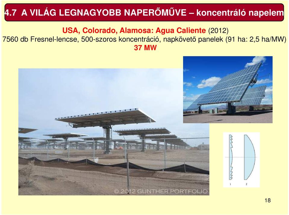 (2012) 7560 db Fresnel-lencse, 500-szoros