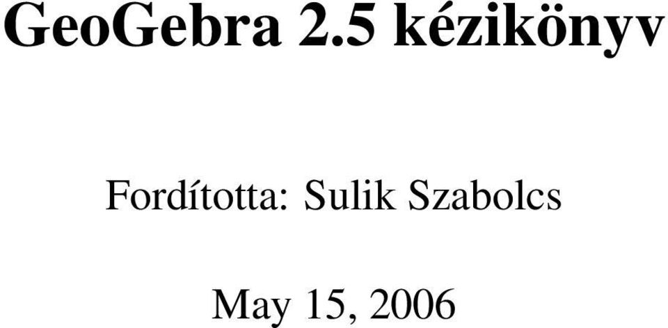 Fordította: